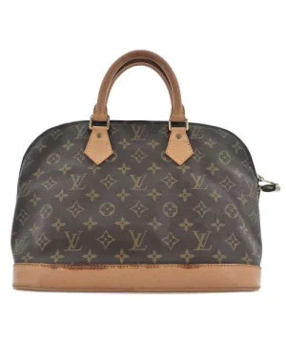 Louis Vuitton Beige Cream All Handbag Brown over Cream Brown